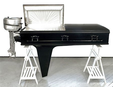 Sebastian Errazuriz Boat Coffin