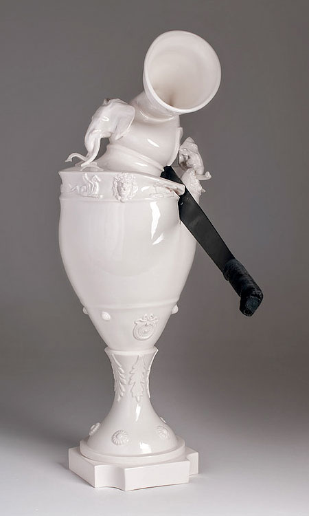 Broken Porcelain Vase