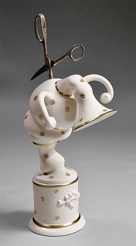 Laurent Craste Destroyed Porcelain