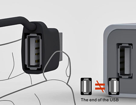 Tandem USB Connector