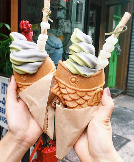 Fish Icecream Cones