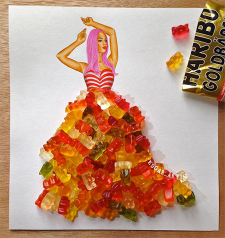 Food Art Dresses