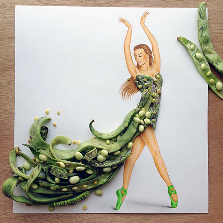 Food Art Dress