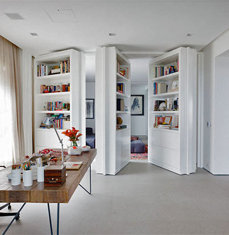 Secret Bookshelf Room