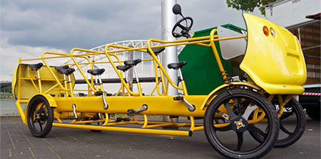 Pedal Powered School Bus