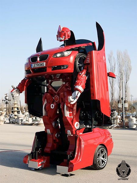 Real Life BMW Transformer