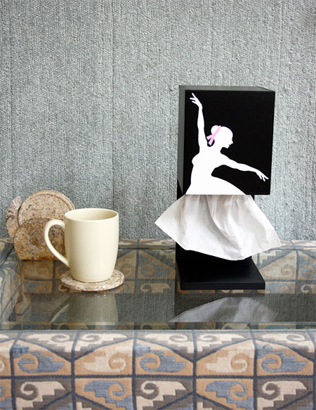 Ballerina Tissue Dispenser