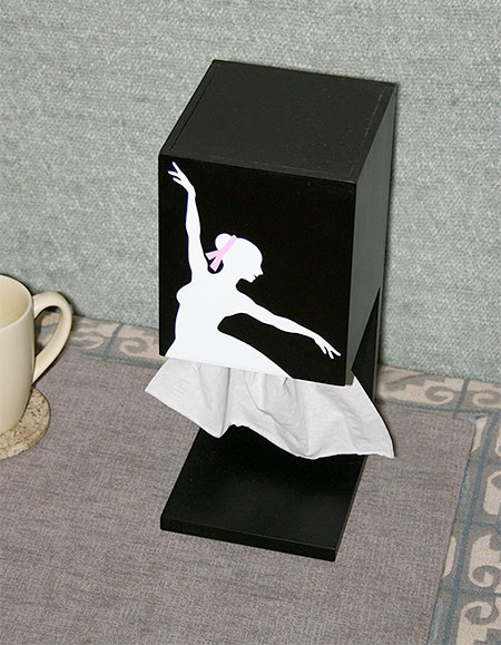 Ballerina Tissue Box