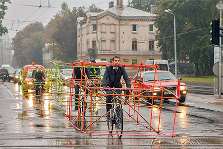 Latvia Bicycle Car