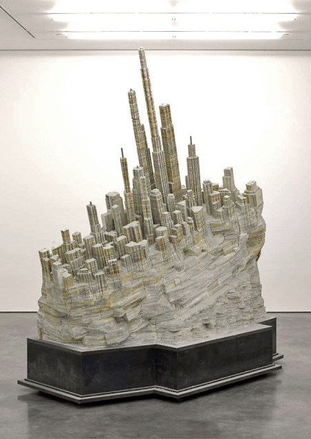 Liu Wei Book Sculpture