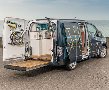 Electric Van Mobile Office