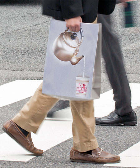 Cup Noodle Shopping Bag