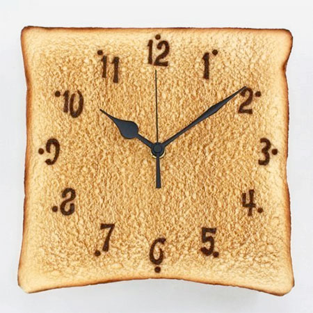 Toast Wall Clock