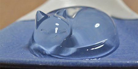 Cat Shaped Water Cake