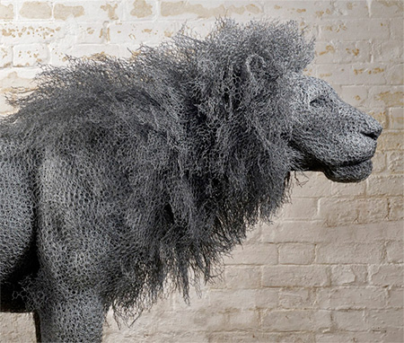 Chicken Wire Animal Sculptures