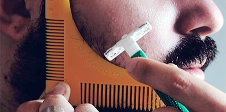 Beard Template Comb