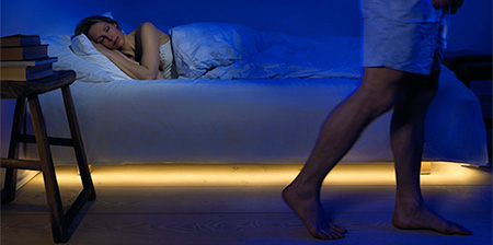 Motion Activated Bed Light