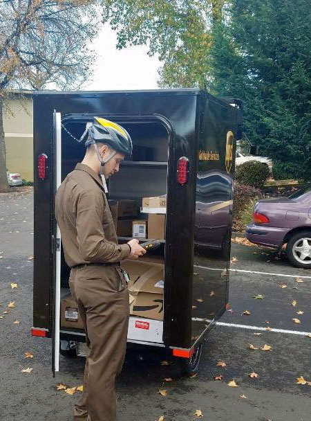 UPS Delivery Bicycle