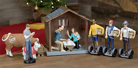 Hipster Nativity Set