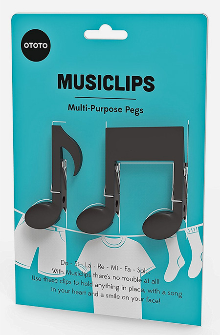 Music Notes Pin