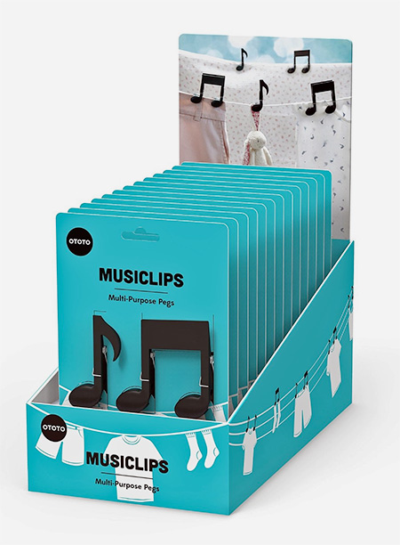 Musiclips Multi Purpose Pegs