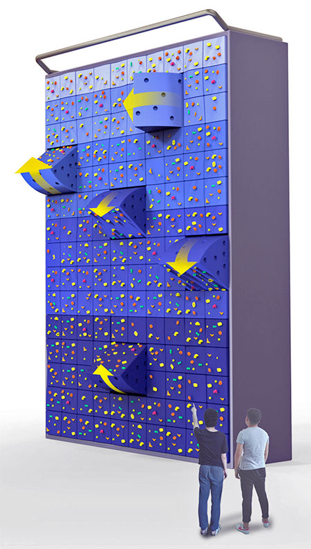 Free Climbing Wall