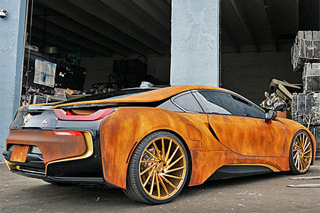 Rusted BMW