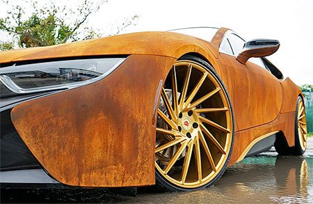 Rusting BMW