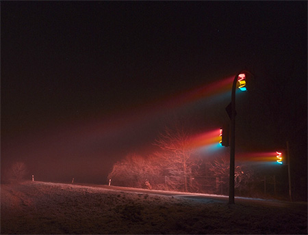 Long Exposure Traffic Lights