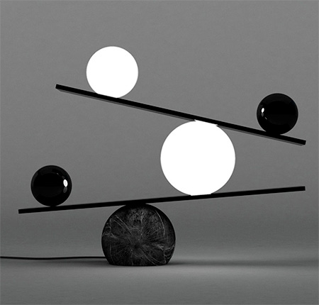 Victor Castaner Balance Lamp