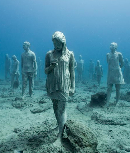 Jason Decaires Underwater Art