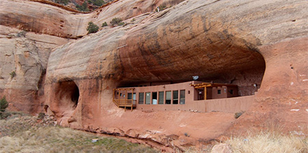 Cave House in Utah