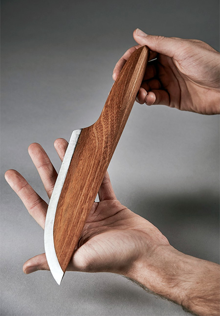 Knife Made of Wood