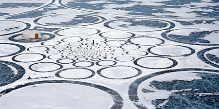 Frozen Lake Circles