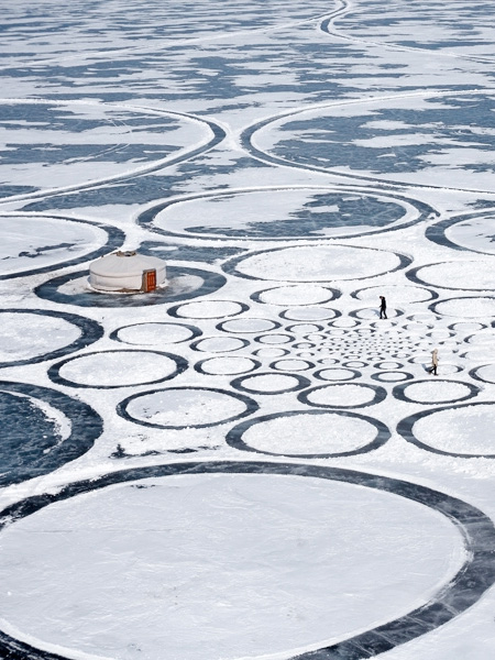 Frozen Lake Drawings