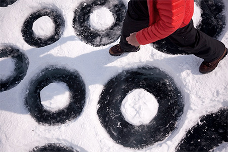 Frozen Lake Drawing