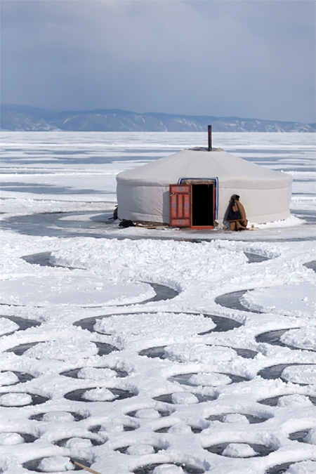 Frozen Lake Art