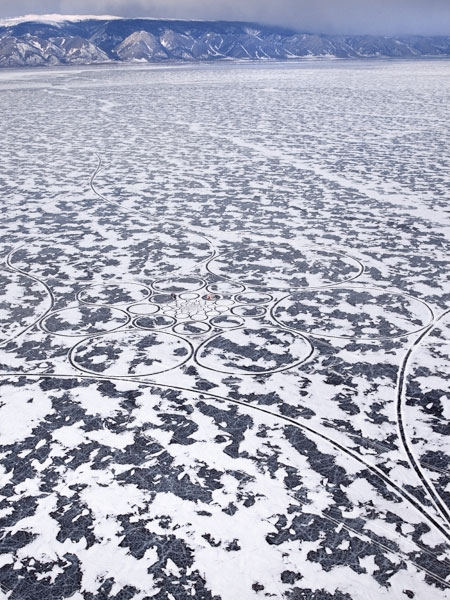 Jim Denevan Lake Baikal