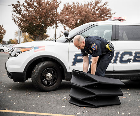 Origami Police Shield