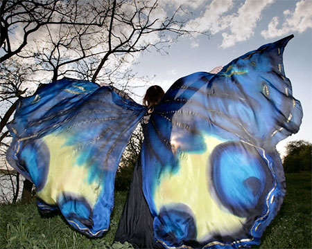 Dorota Drzewiecka Butterfly Scarves