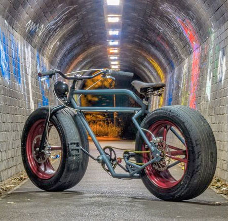 Bike with Car Tires