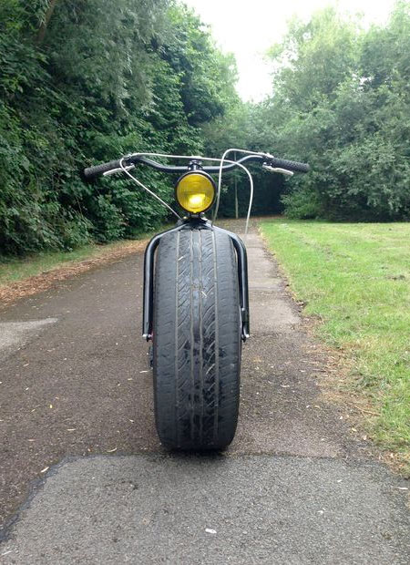 Bicycle on Car Tires