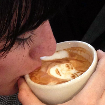 Michael Breach Latte Coffee Art