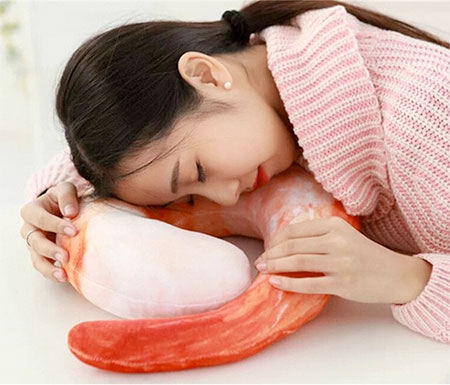 Japanese Shrimp Neck Pillow