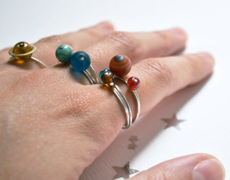 Solar System Ring Set