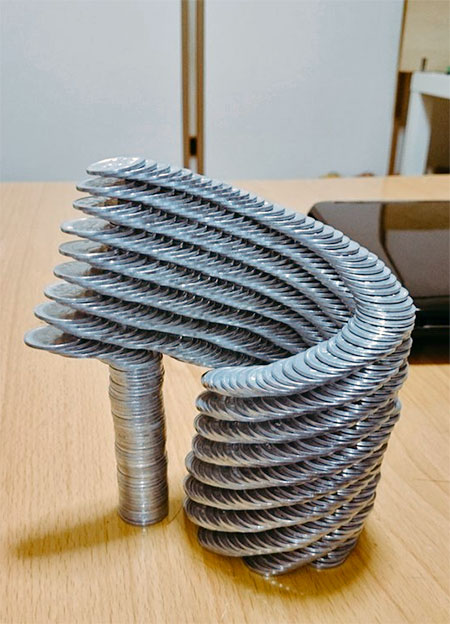 Japanese Coins Stacking