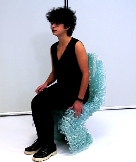 3D Printed Plastic Chair