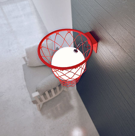 Basketball Hoop Lamp