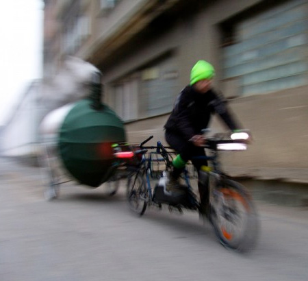 H3T Architects Bicycle Sauna