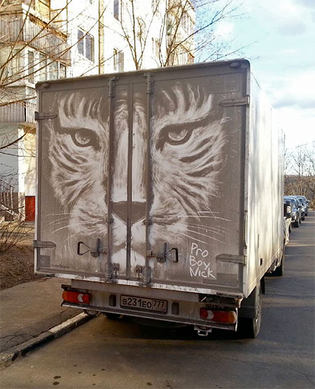 Nikita Golubev Dirty Truck Art